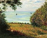 Famous Sea Paintings - View of the Sea from Villerville